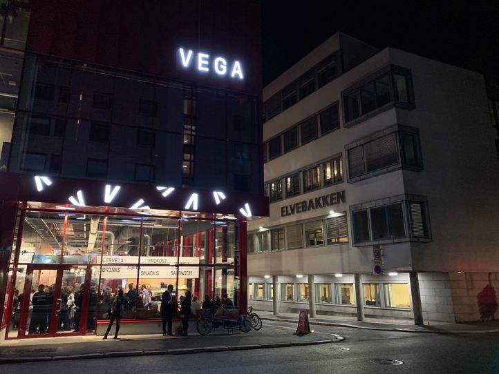 Vega Scene på åpningsdagen.