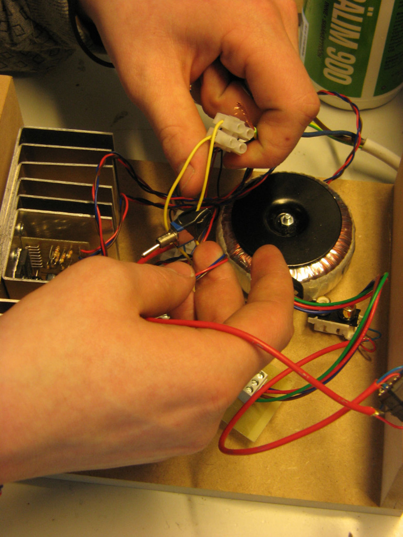 EL kobler selvbygd forsterker EL kobler selvbygd forsterker