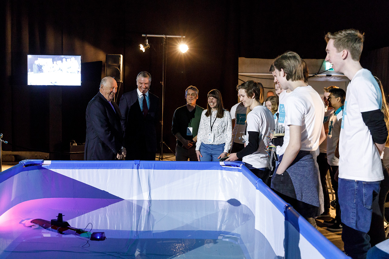 Ocean Space Race med ubåten Umer i 2018 Ocean Space Race med ubåten Umer i 2018