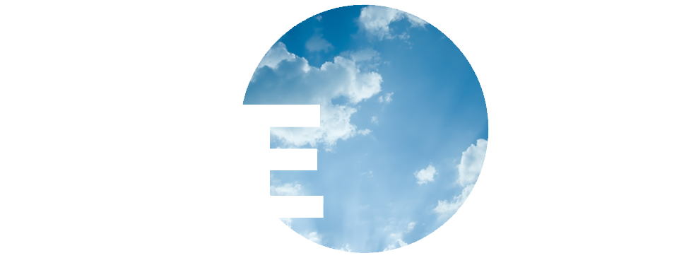 Elvebakkenlogo med himmel Elvebakkenlogo med himmel