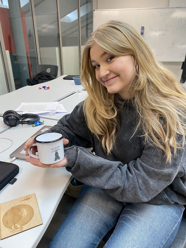 Egendesignet kopp