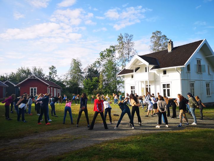 Morgensamling på Lunde