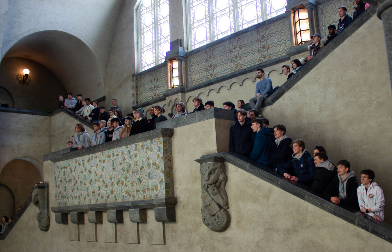 Foto: Harald Zeigler Omvisning på Gløshaugen