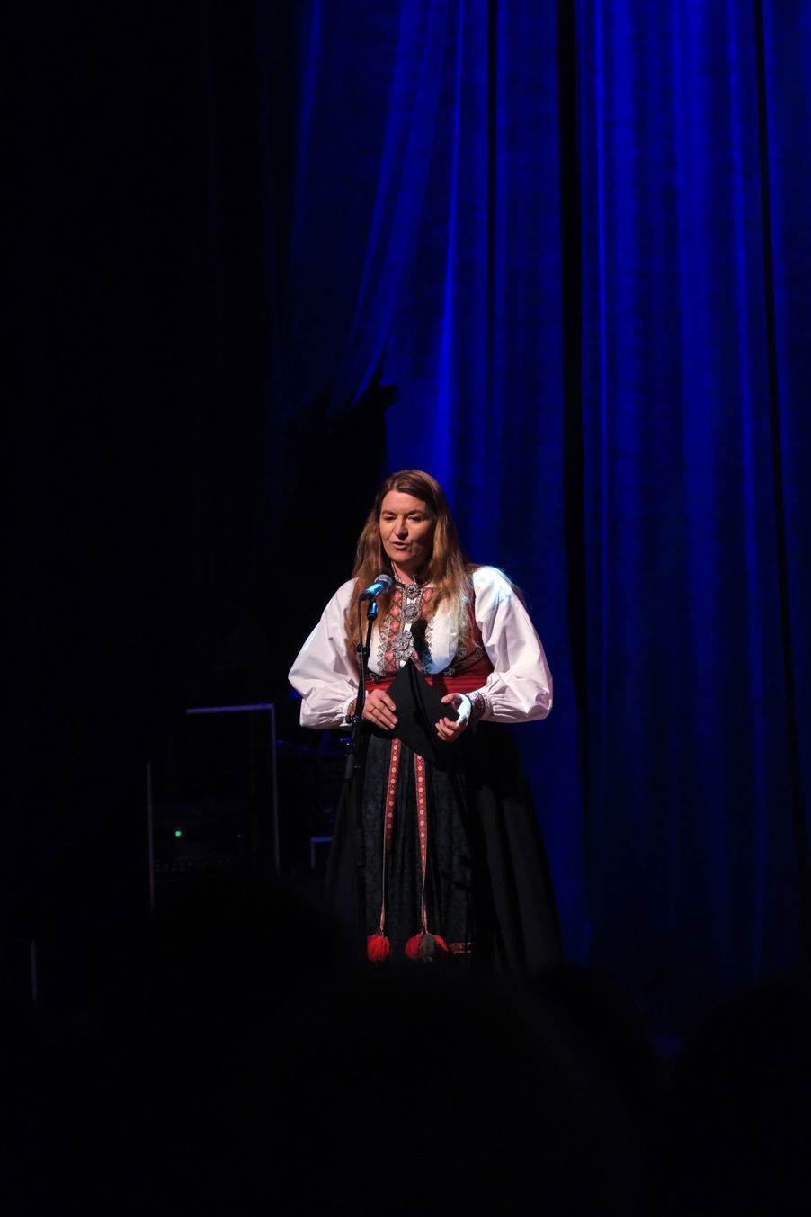 Foto: Andreas Matheson Jenssen En person på scenen