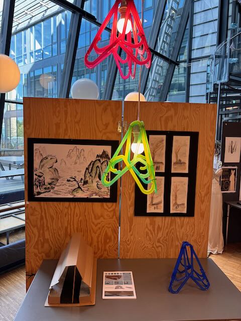 En utstilling av kunst